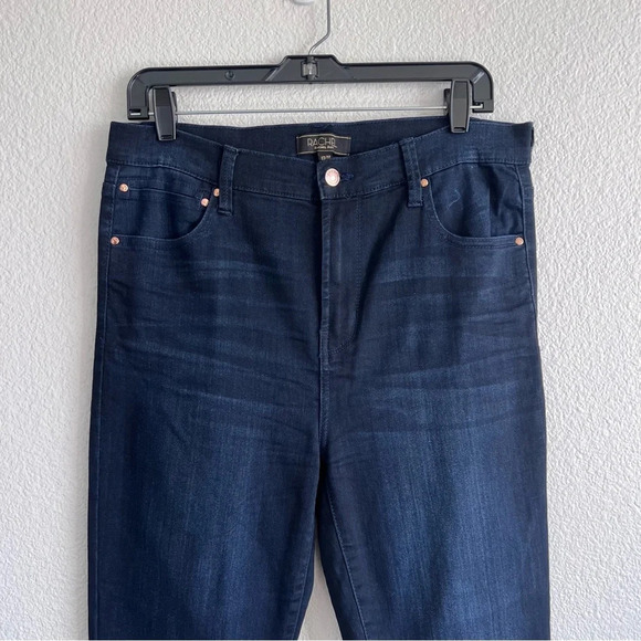 RACHEL Rachel Roy Mid Rise Dark Wash Skinny Jeans - Picture 2 of 13